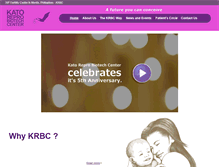 Tablet Screenshot of katoreprobiotechcenter.com